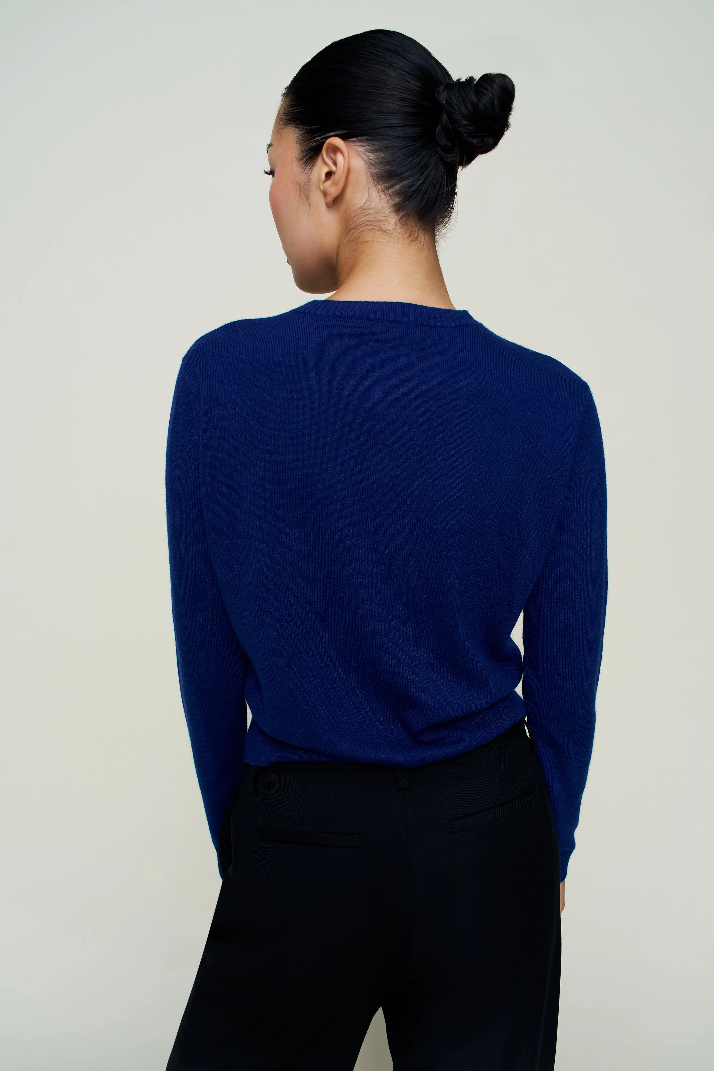 June Relaxed Wool Cardigan Circular Knit Technique