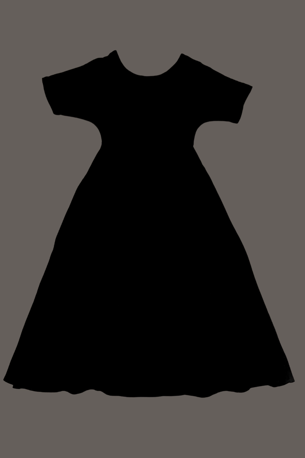 Bella Dress in Black Flattering Wearable