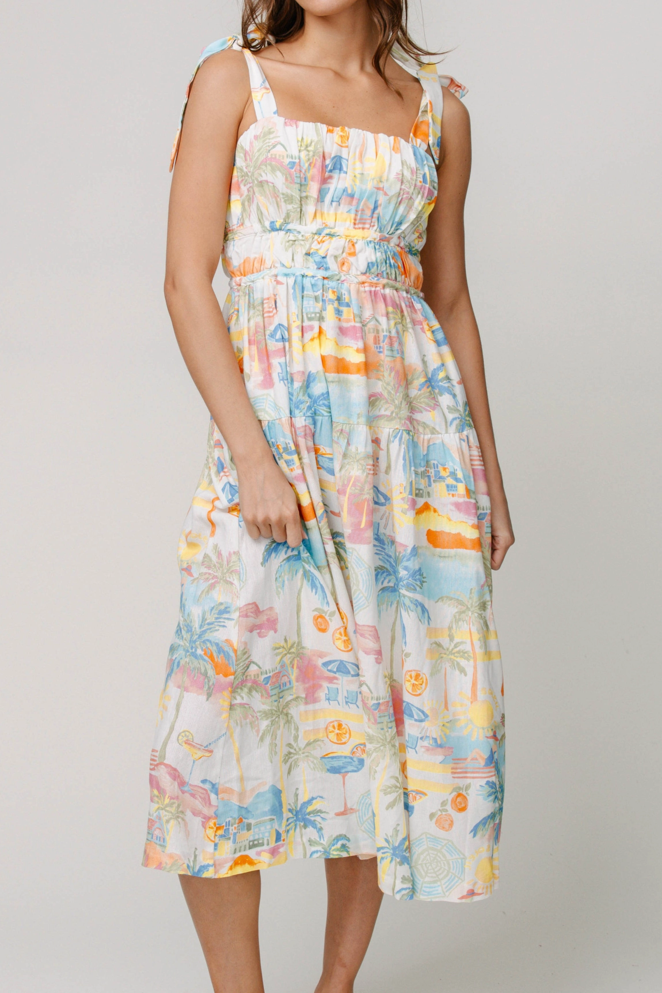 Sharp Finish Breezy Bay Maxi Dress