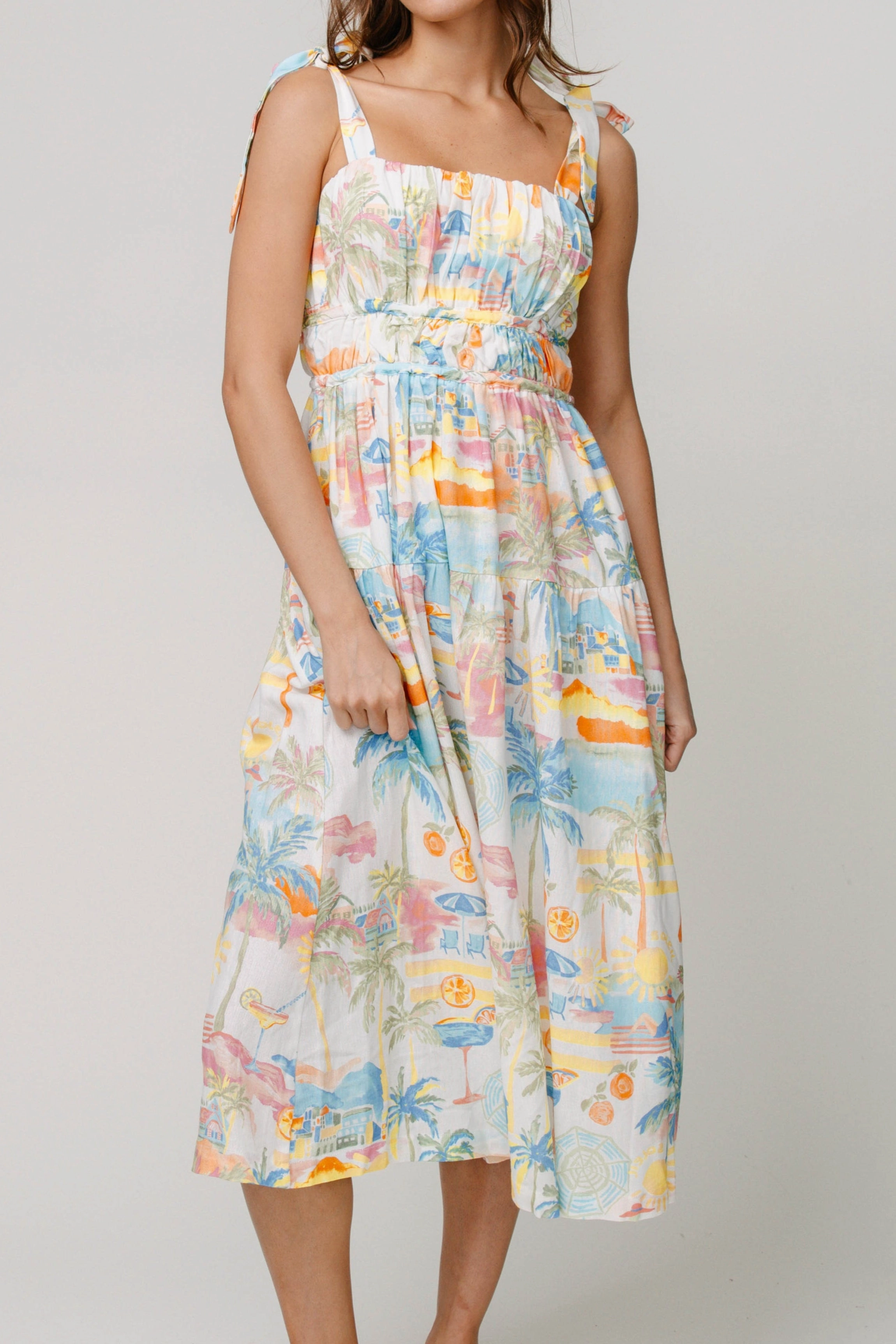 Oversized-Fit Breezy Bay Maxi Dress