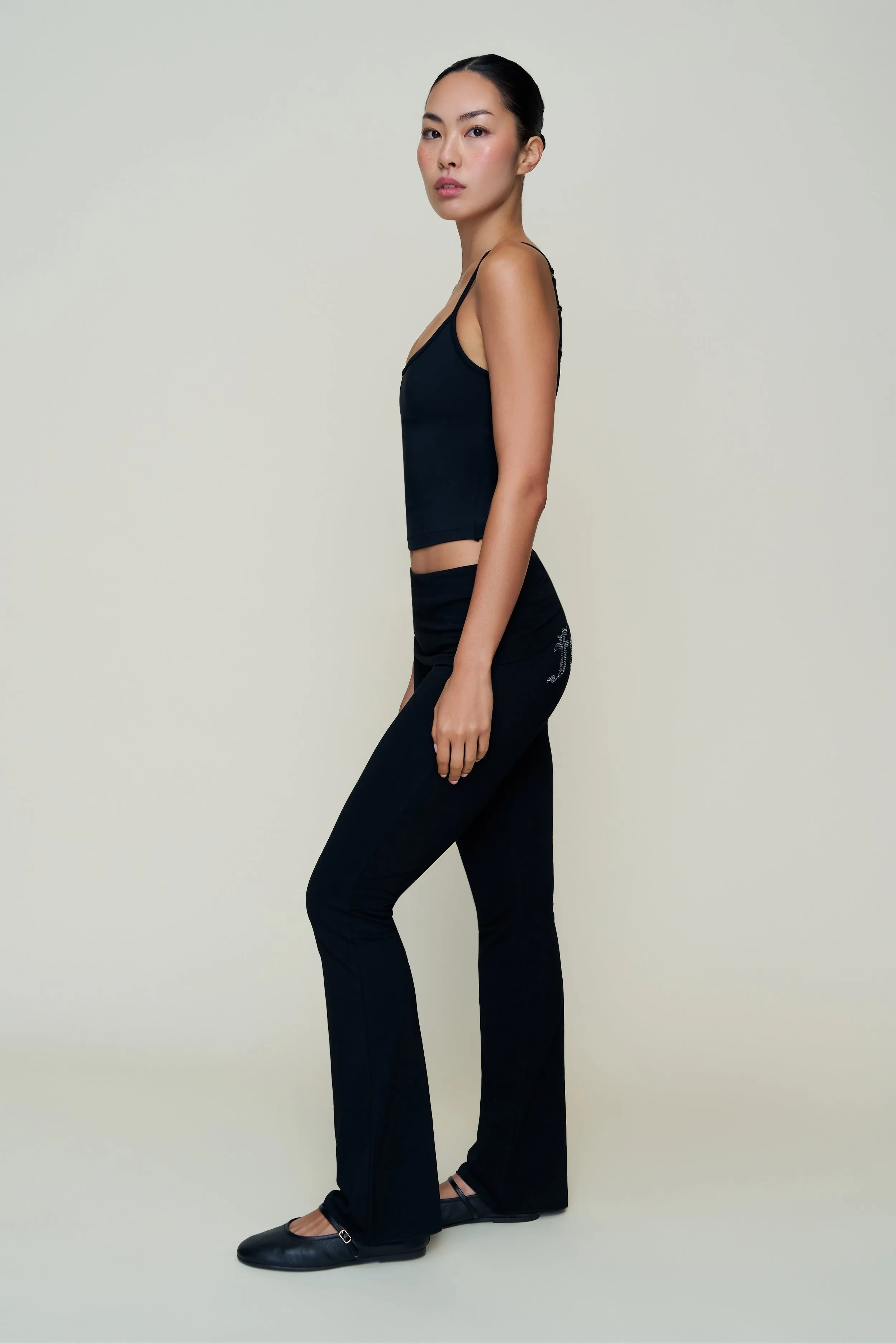 Seamless Comfort No Chafe Fearless Foldover Pant