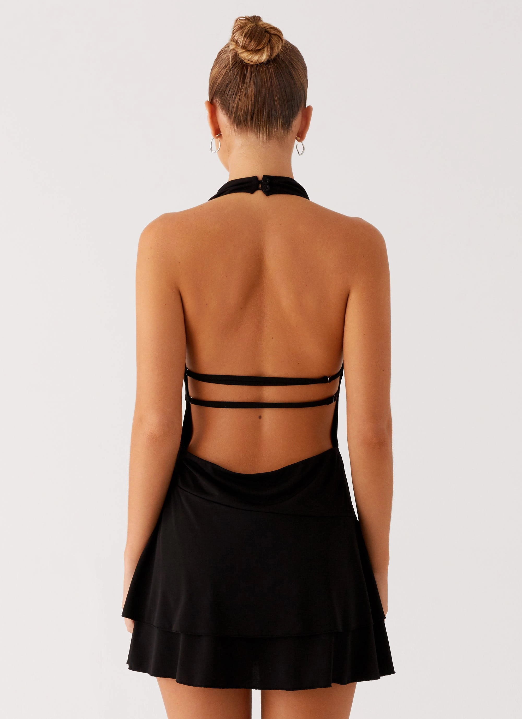 Feel Good Mini Dress - Black Quick Wear