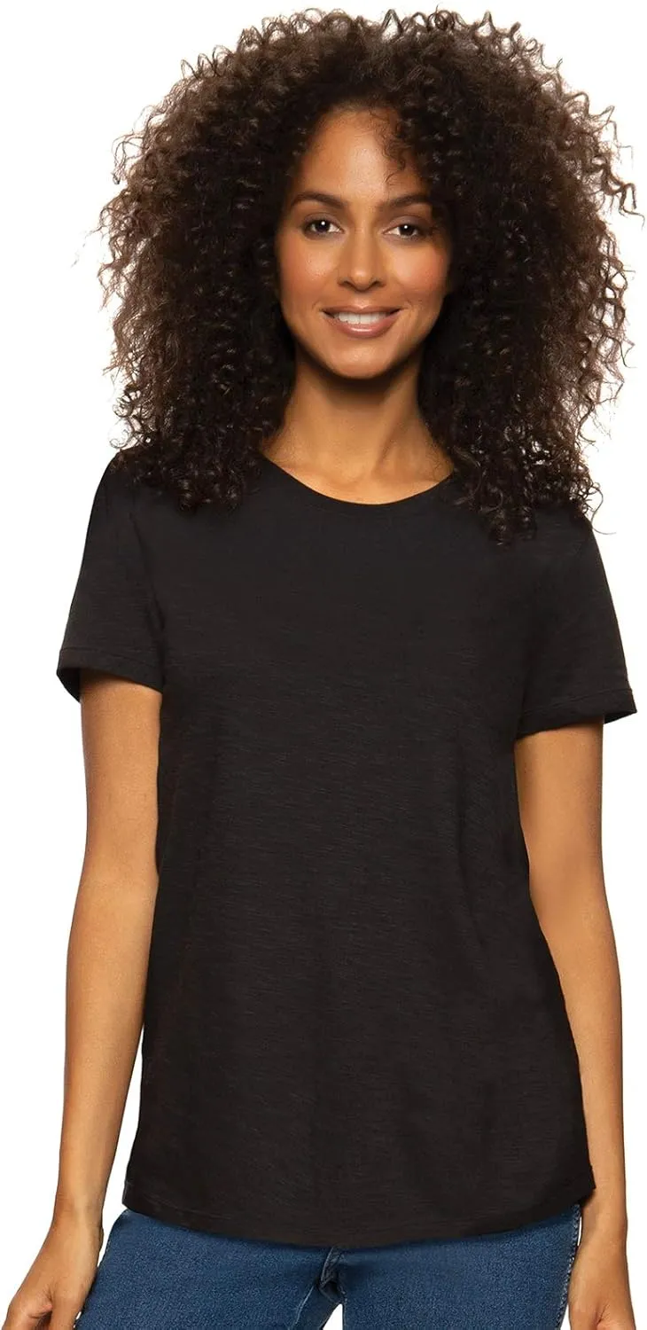 Felina | Slub Jersey Crew Neck T-Shirt | 2-Pack