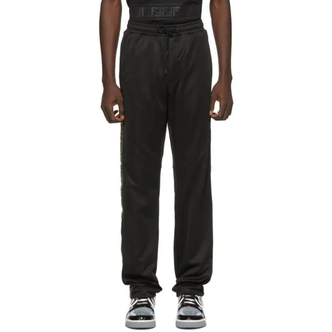 Fendi Black Forever Fendi Tape Lounge Pants