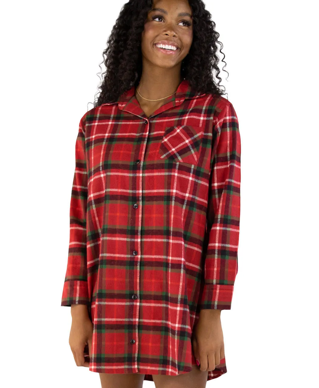*FINAL SALE* Flannel Nightshirts - Multiple Colors