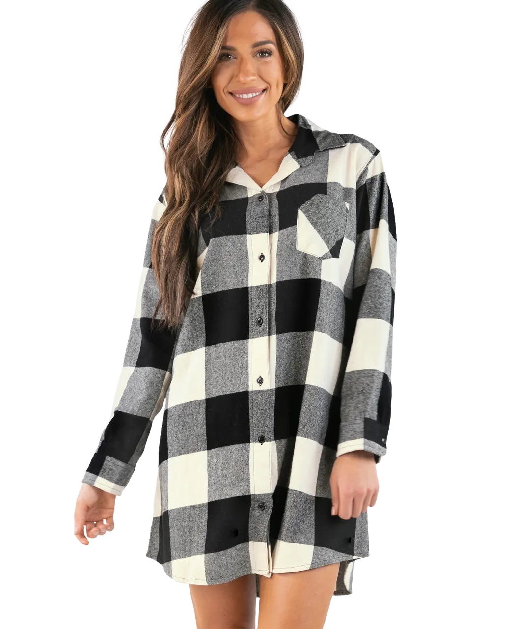 *FINAL SALE* Flannel Nightshirts - Multiple Colors