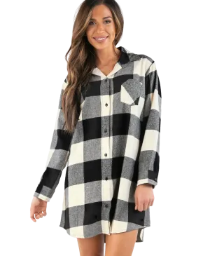 *FINAL SALE* Flannel Nightshirts - Multiple Colors
