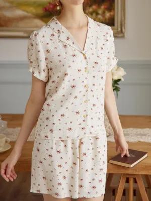 Abrasion Resistant Fabric ??Final Sale??Lola Floral Printed Pajamas