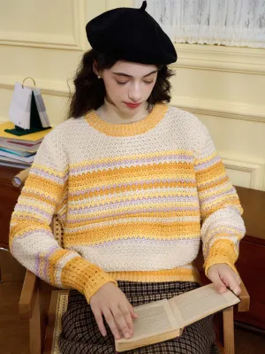 ??Final Sale??Olive Classic Crew Neck Contrast Sweater AthleisureInspired