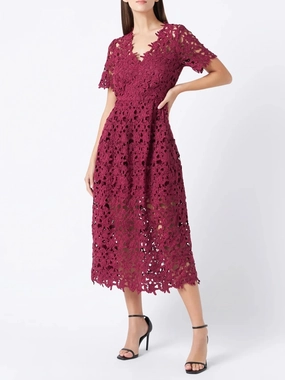 Lauren Lace Dress Casual and Comfy Flexible Cut