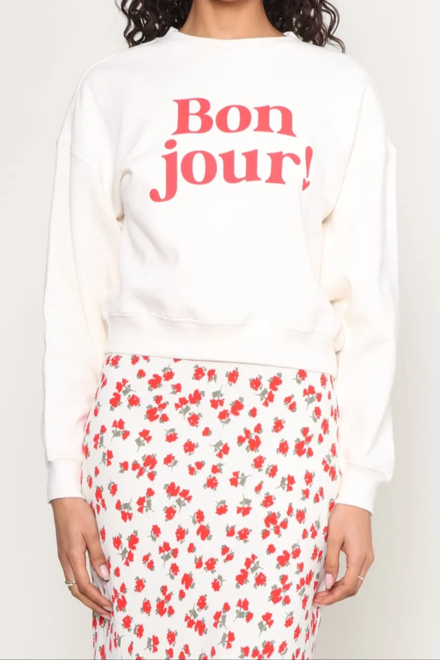 Tailored Silhouette First Date Sweatshirt