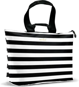 Fit & Fresh Large Beach Bag for Women - Extra Large Travel Tote With Pockets