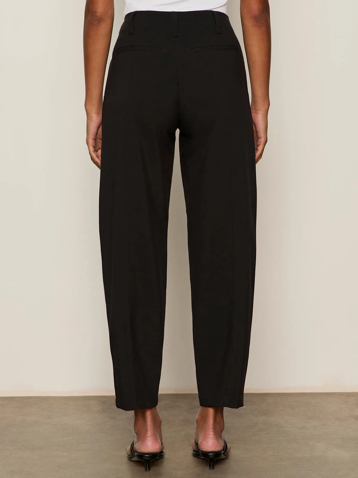 Polished Barrel Pant Black Flex Movement BreathableLining