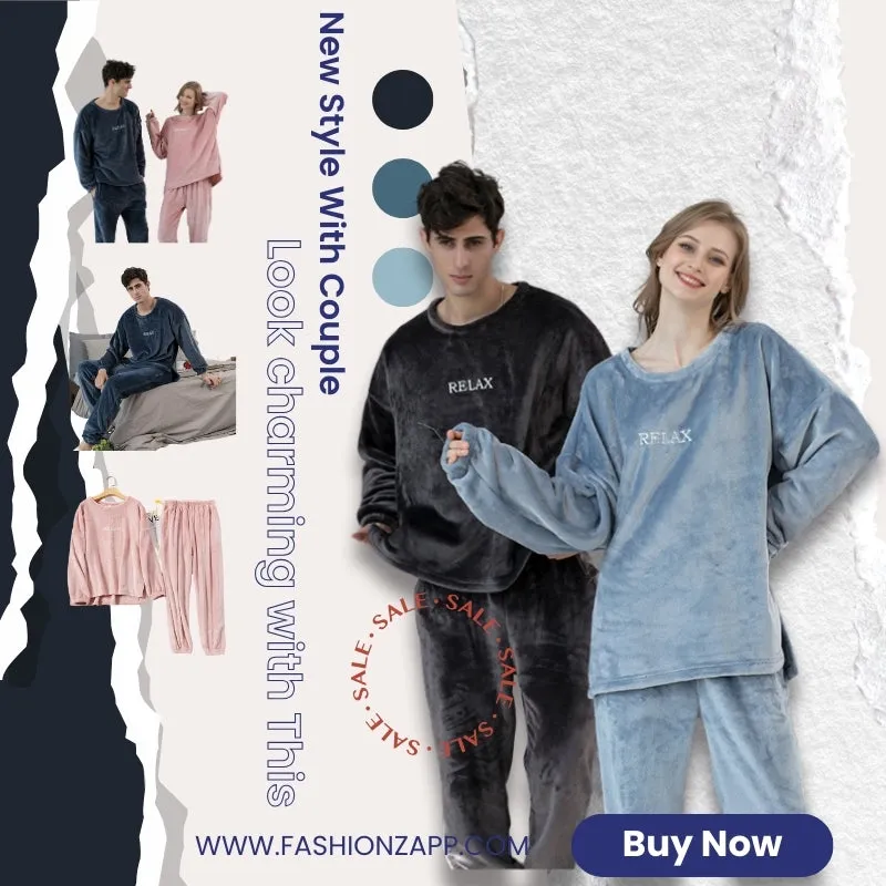 Flannel Pajama Sets for Men & Women (Cozy Winter Sleepwear) - Fashionzapp