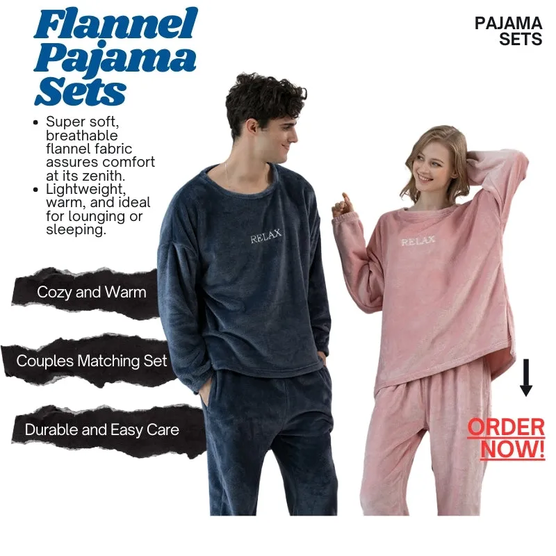 Flannel Pajama Sets for Men & Women (Cozy Winter Sleepwear) - Fashionzapp
