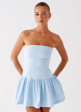 birthday party Riviera Mini Dress - Blue