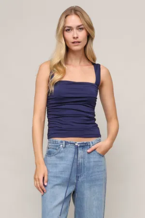 Two Tone Texture Effect City Knit Top
