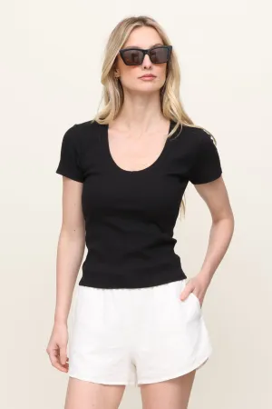ThermalRegulating Fabric StretchMaterial Sirena Short Sleeve Tee