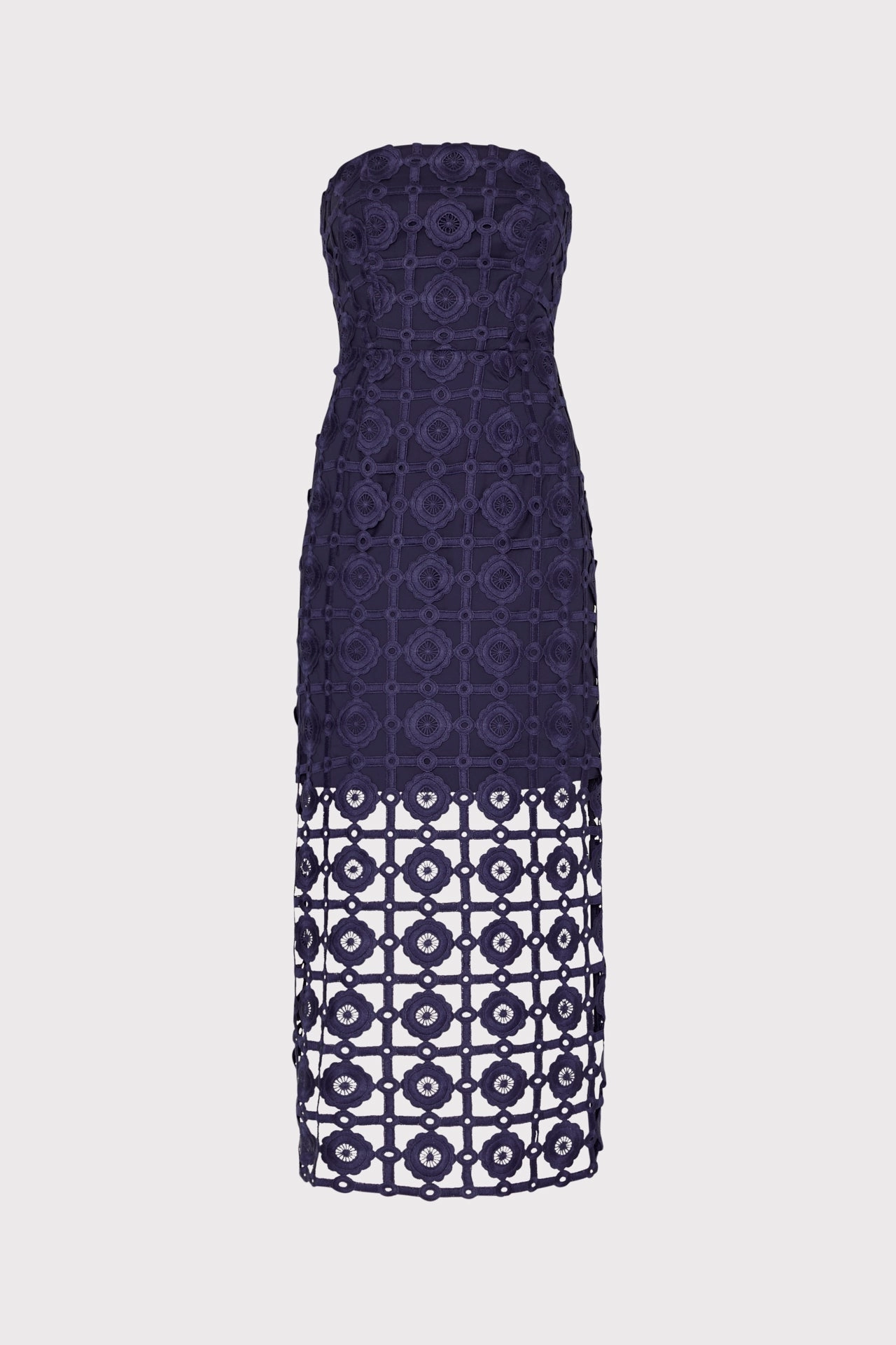 Dreamy Silhouette Summer Friendly Kait Tile Lace Dress