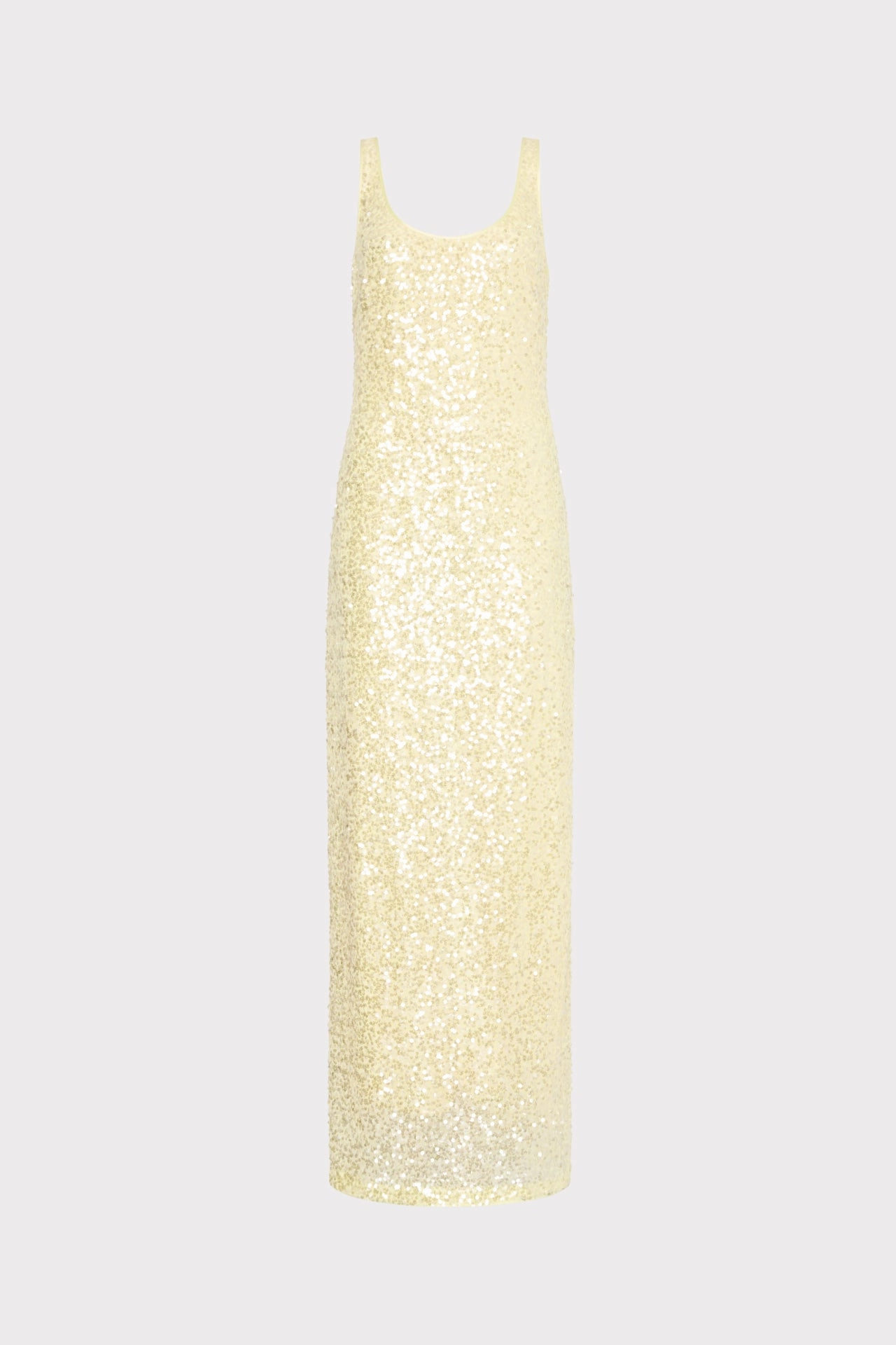 Elegant Waist Tatum Stretch Sequins Maxi Dress