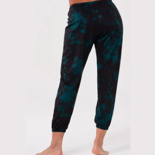 Fleece Sweatpant - Emerald Tie Dye