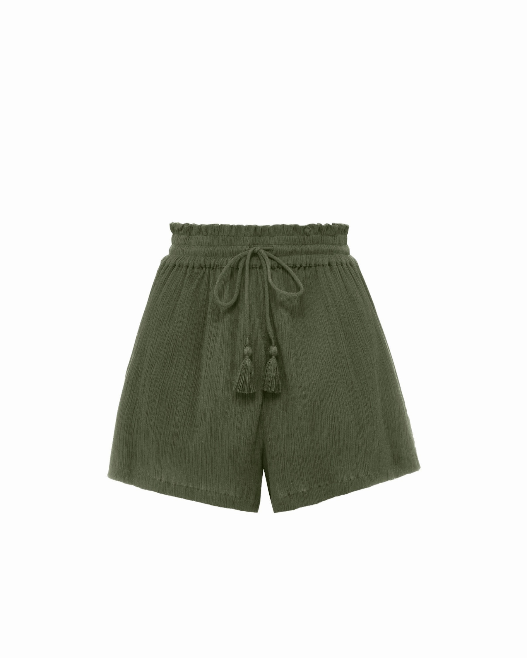 Vicki Shorts In Olive Active Stretch