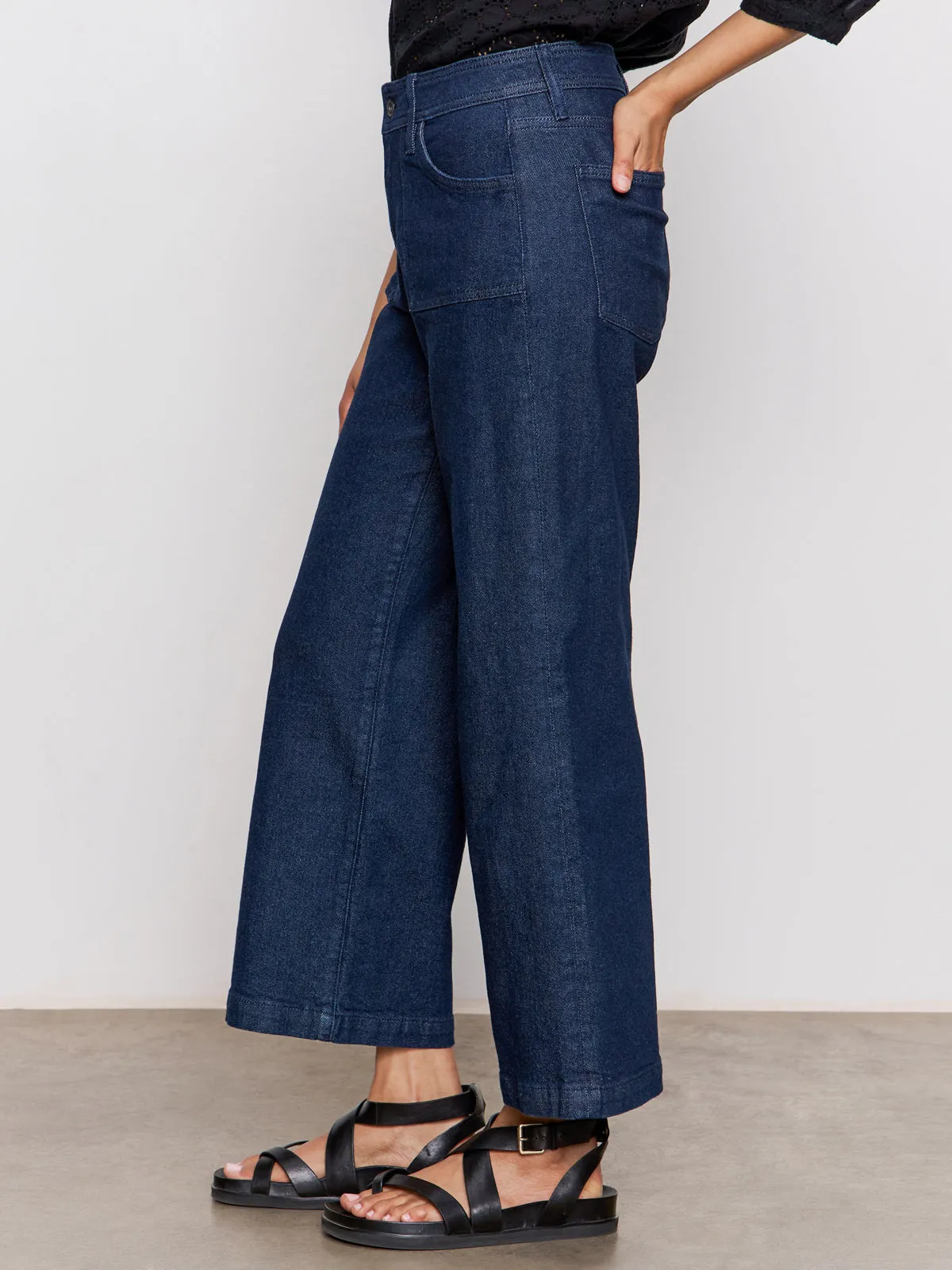 League Crop Jeans Plot Twist Quick Slip