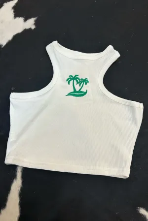 In The Palms Tank Top Soft Inner Lining