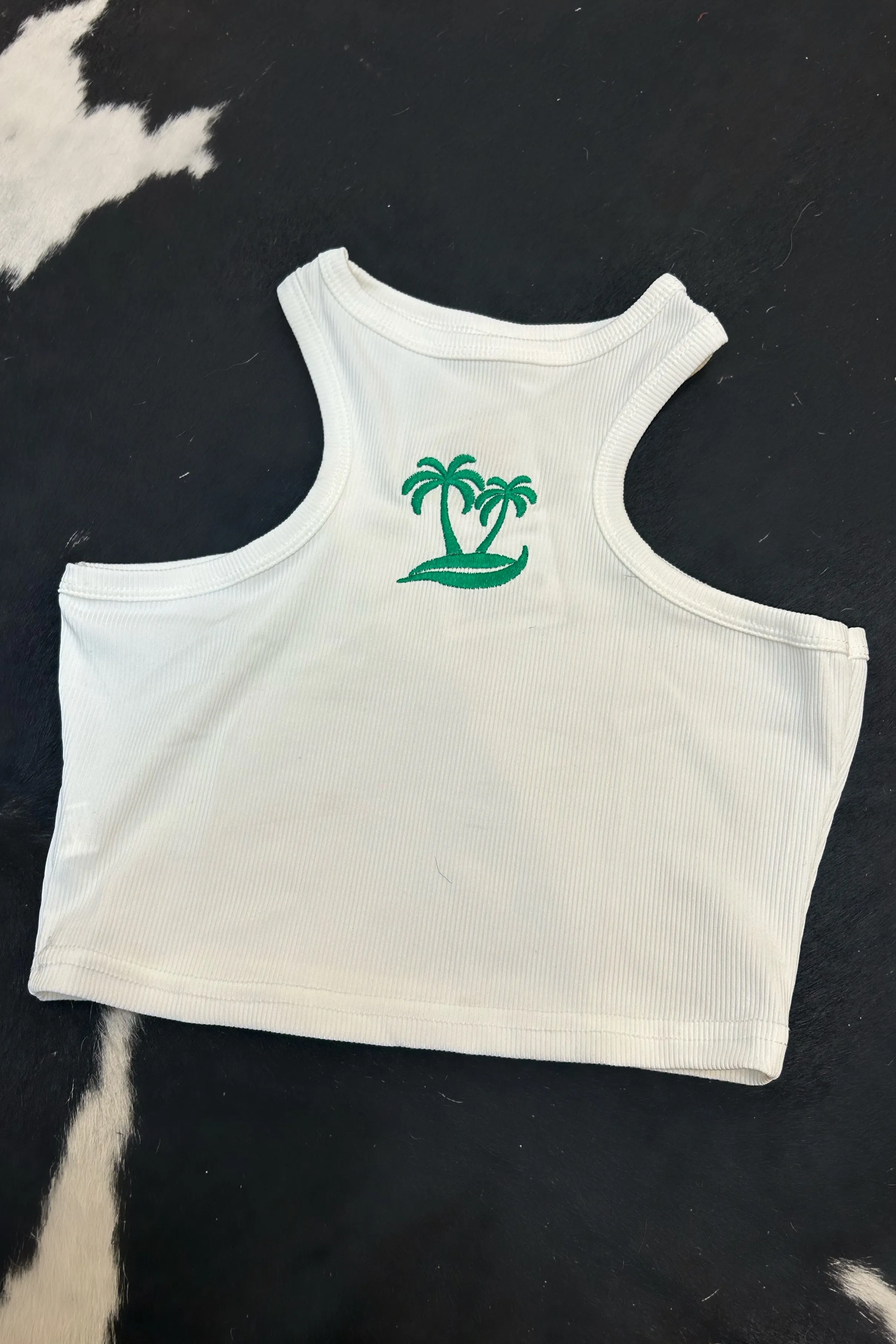 In The Palms Tank Top Soft Inner Lining