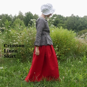 Drawstring Skirt - Linen Street Vibe