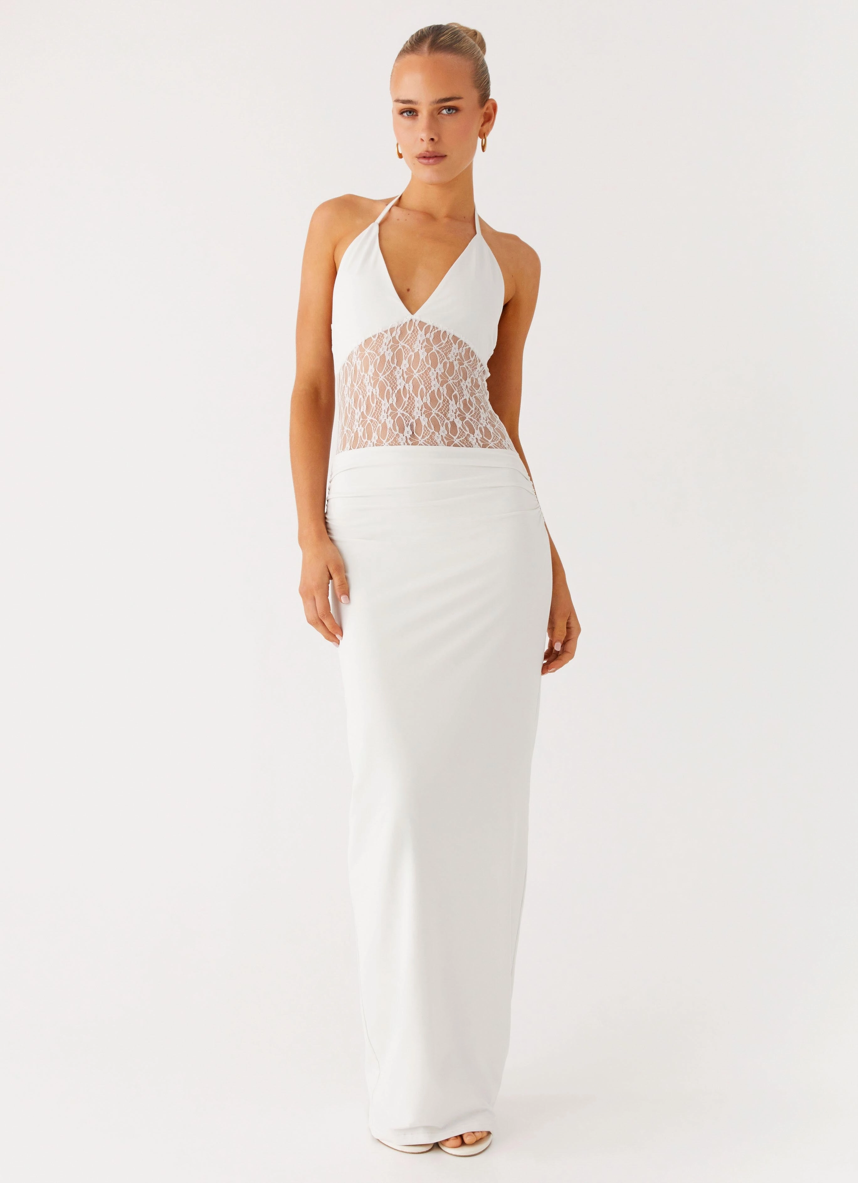 Enchant Lace Maxi Dress - Ivory Style Upgrade