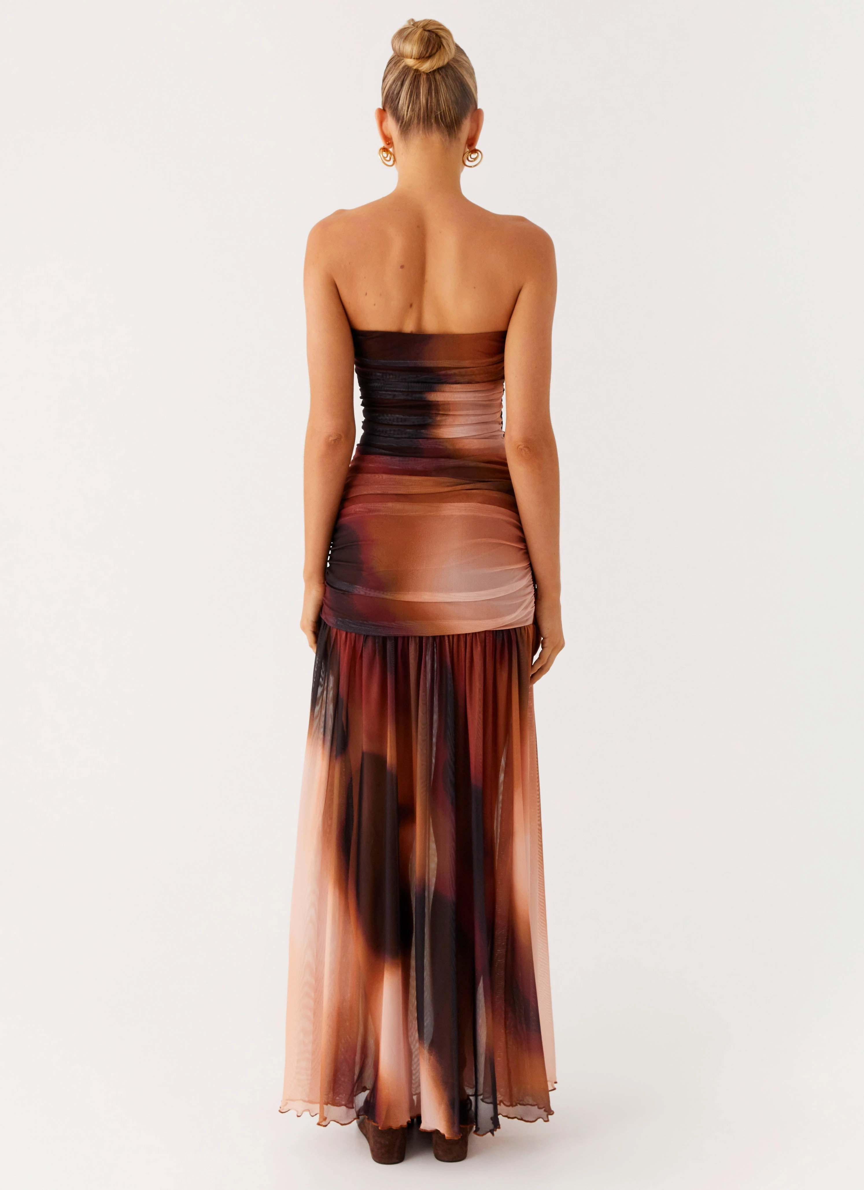 Celebration Wear Savaya Maxi Dress - Black Gradient