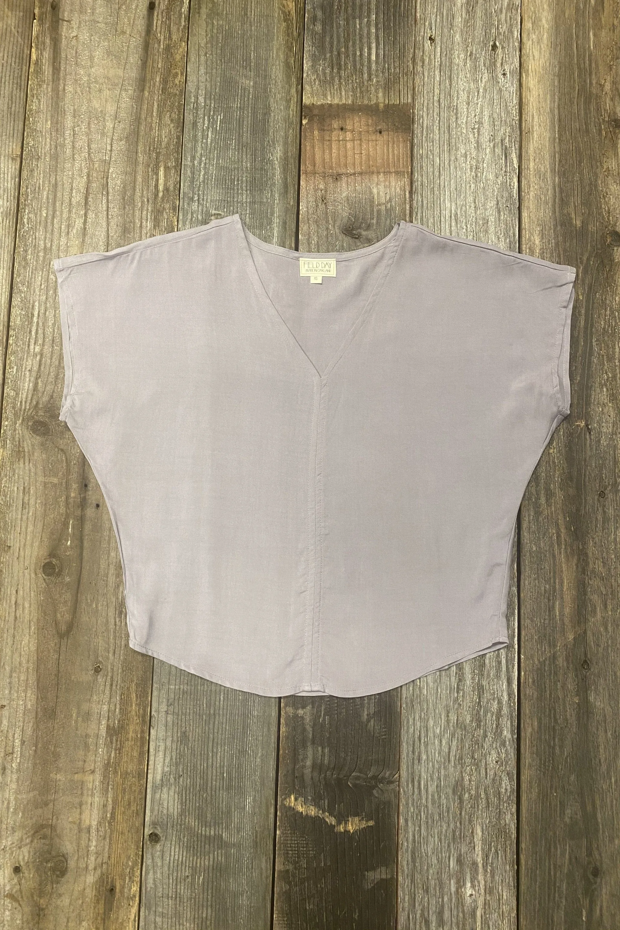 DurableBlend Dolman Top in Lavender Challis