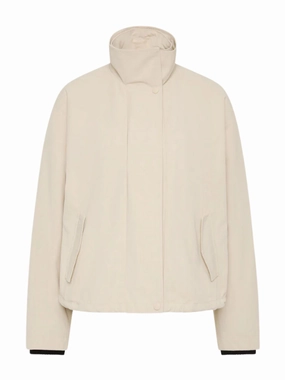 Flight Jacket in Putty Flexible Hood