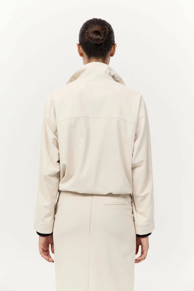 Advice Flight Jacket in Putty