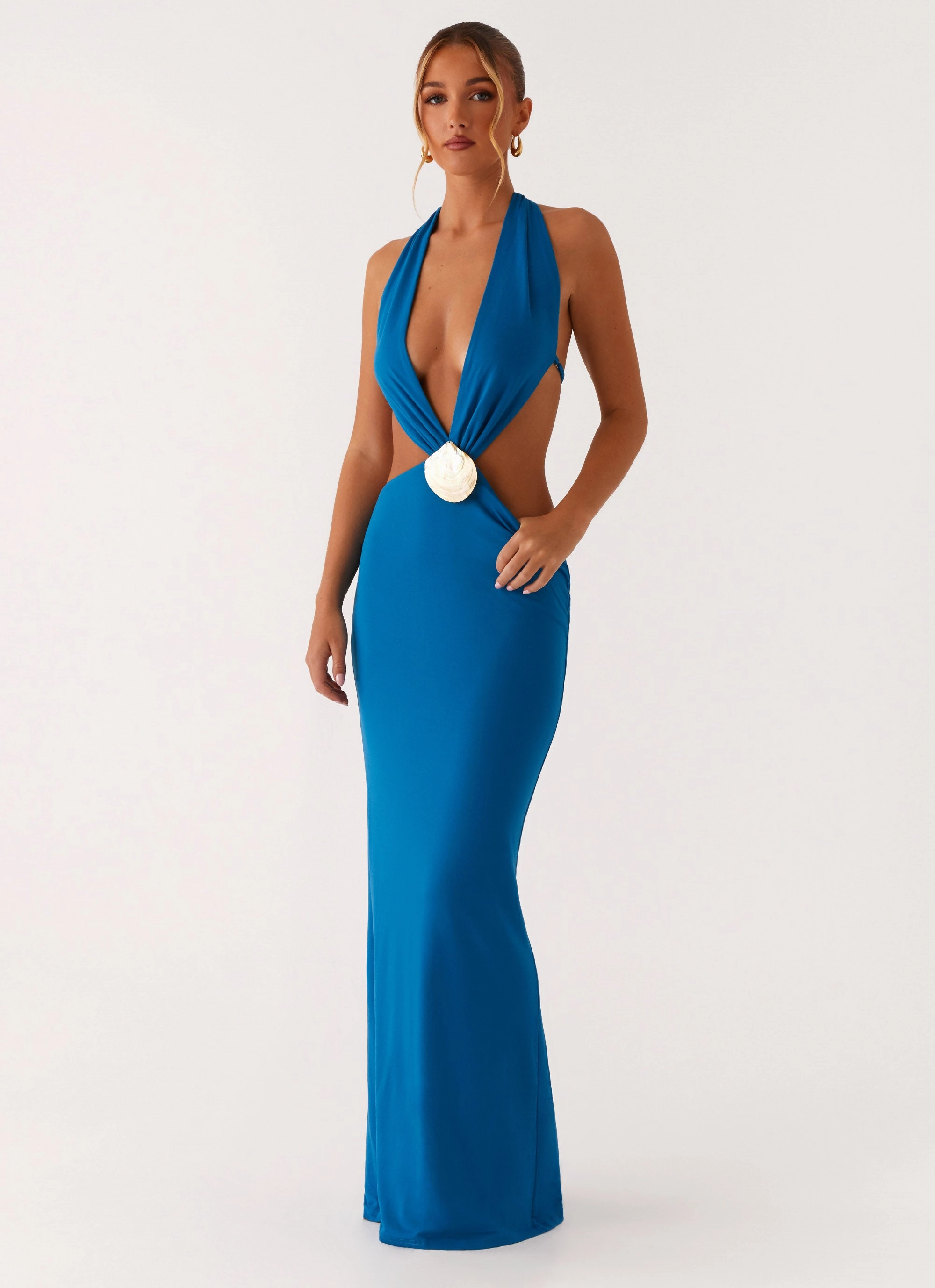 Flossy Maxi Dress - Royal Blue UV-Resistant