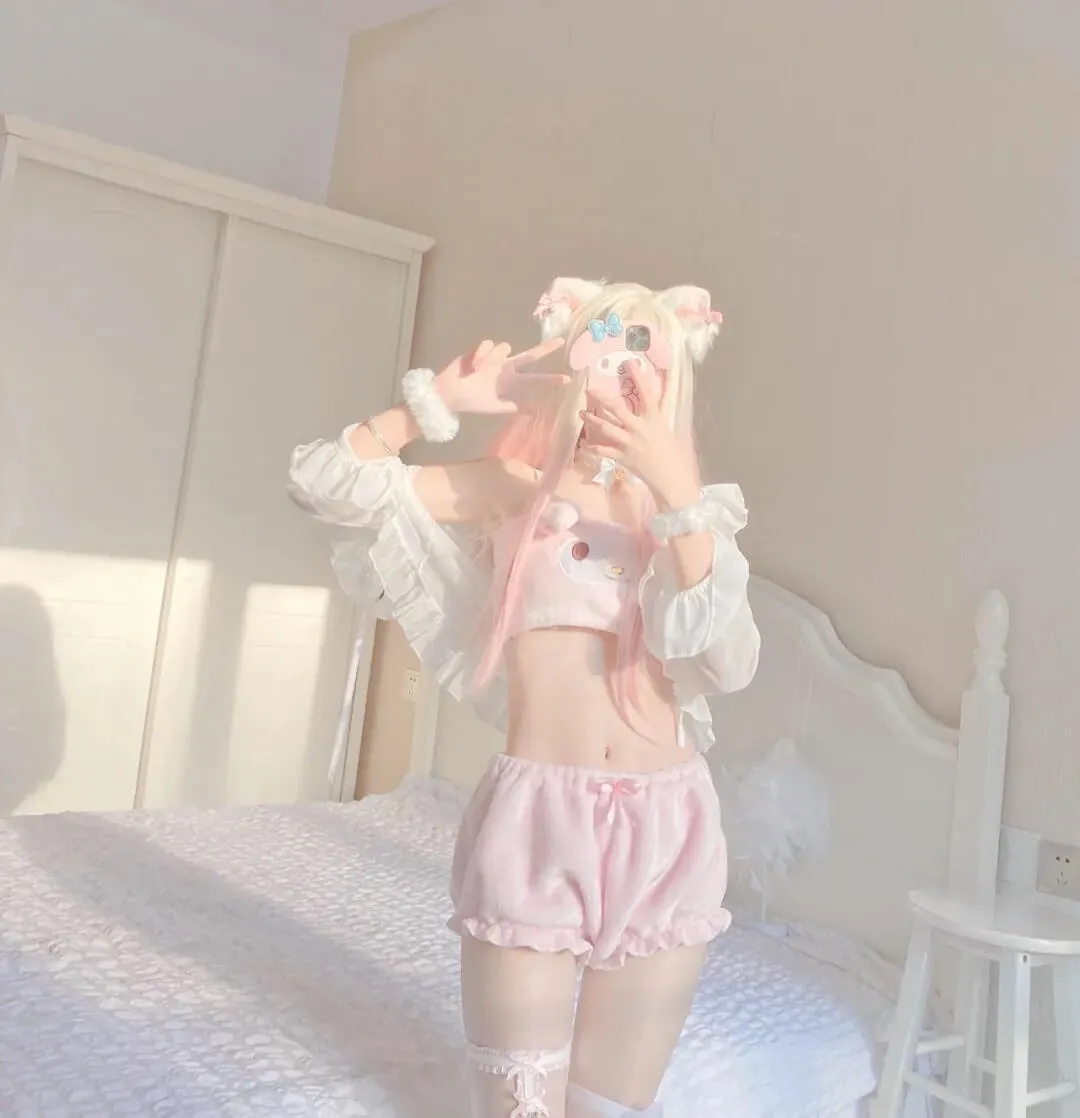 Fluffy Cinna Pajamas Set
