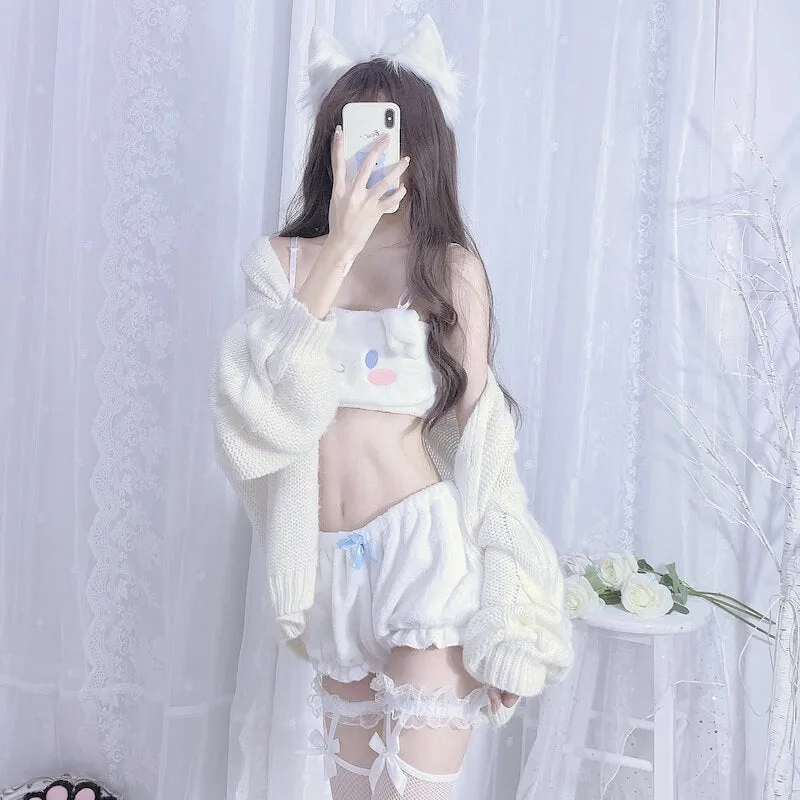 Fluffy Cinna Pajamas Set
