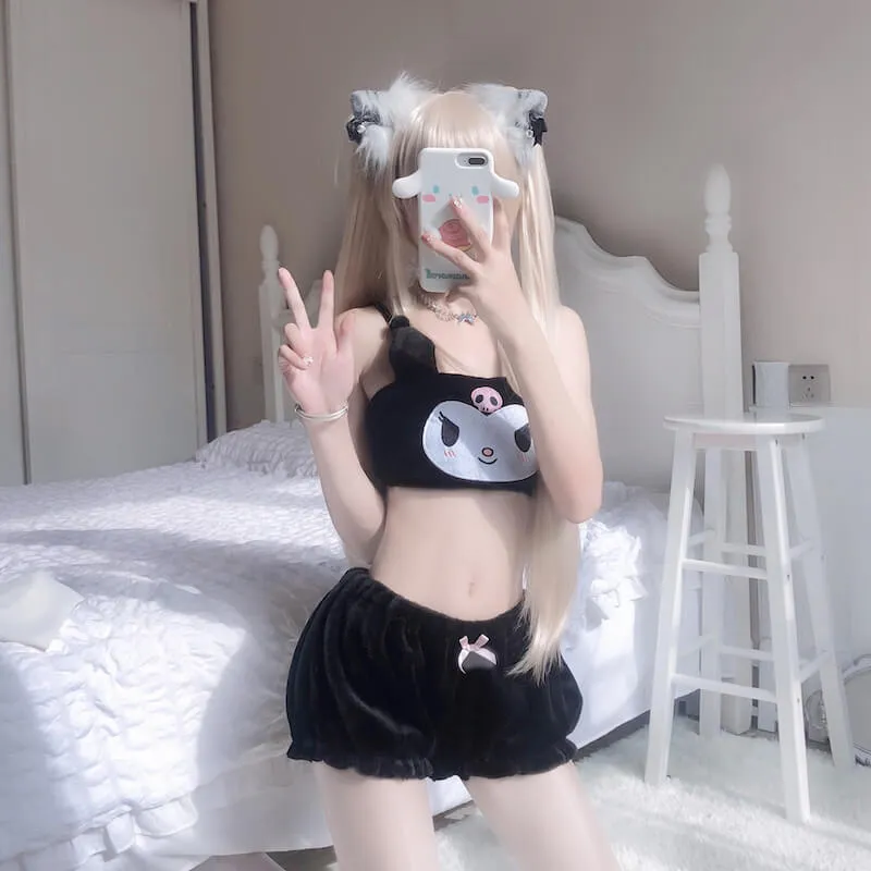 Fluffy Cinna Pajamas Set