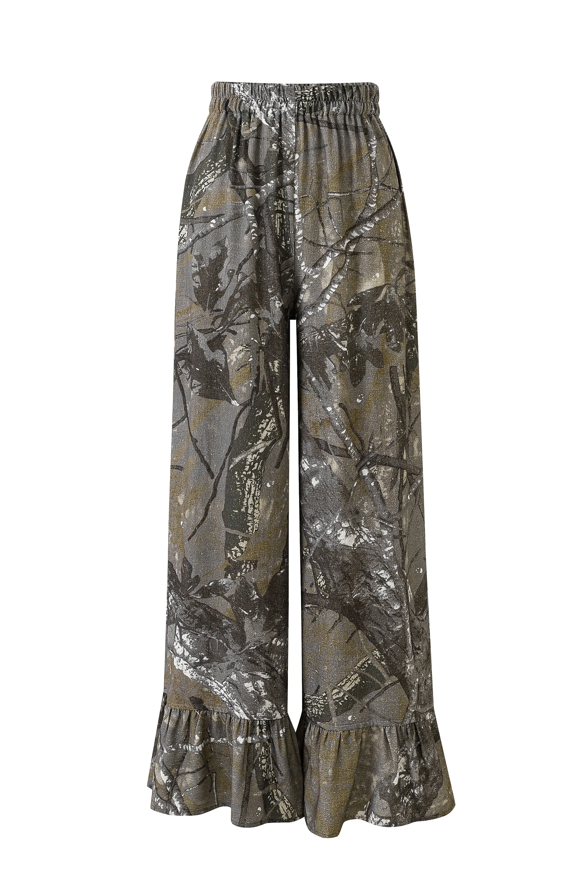 Forest Camo Linen Pantaloons