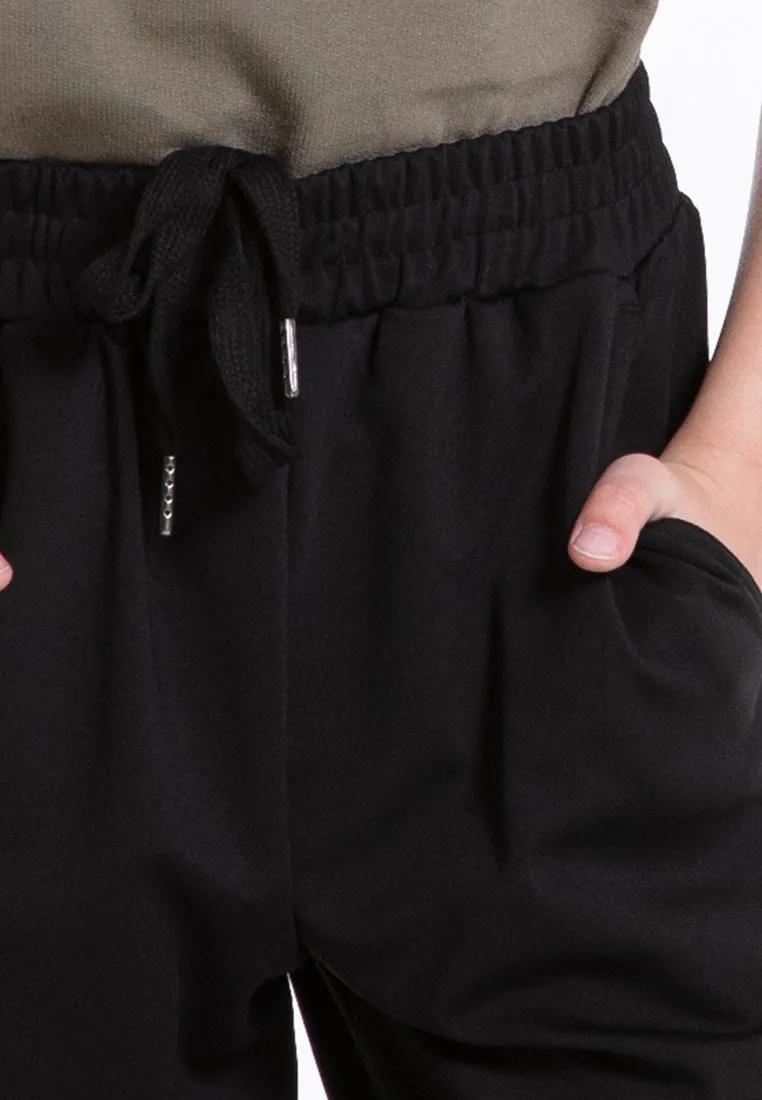 Forest Kids Unisex Fine Polyester Spandex Jogger Pants Boys Girls Stretchable Long Pants - FK10058