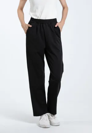 Forest Ladies Fine Polyester Spandex Jogger Pants Women Stretchable Long Pants | Seluar Panjang Perempuan - 810502