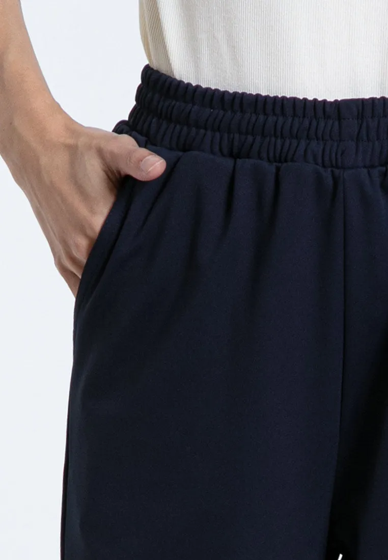 Forest Ladies Fine Polyester Spandex Jogger Pants Women Stretchable Long Pants | Seluar Panjang Perempuan - 810502