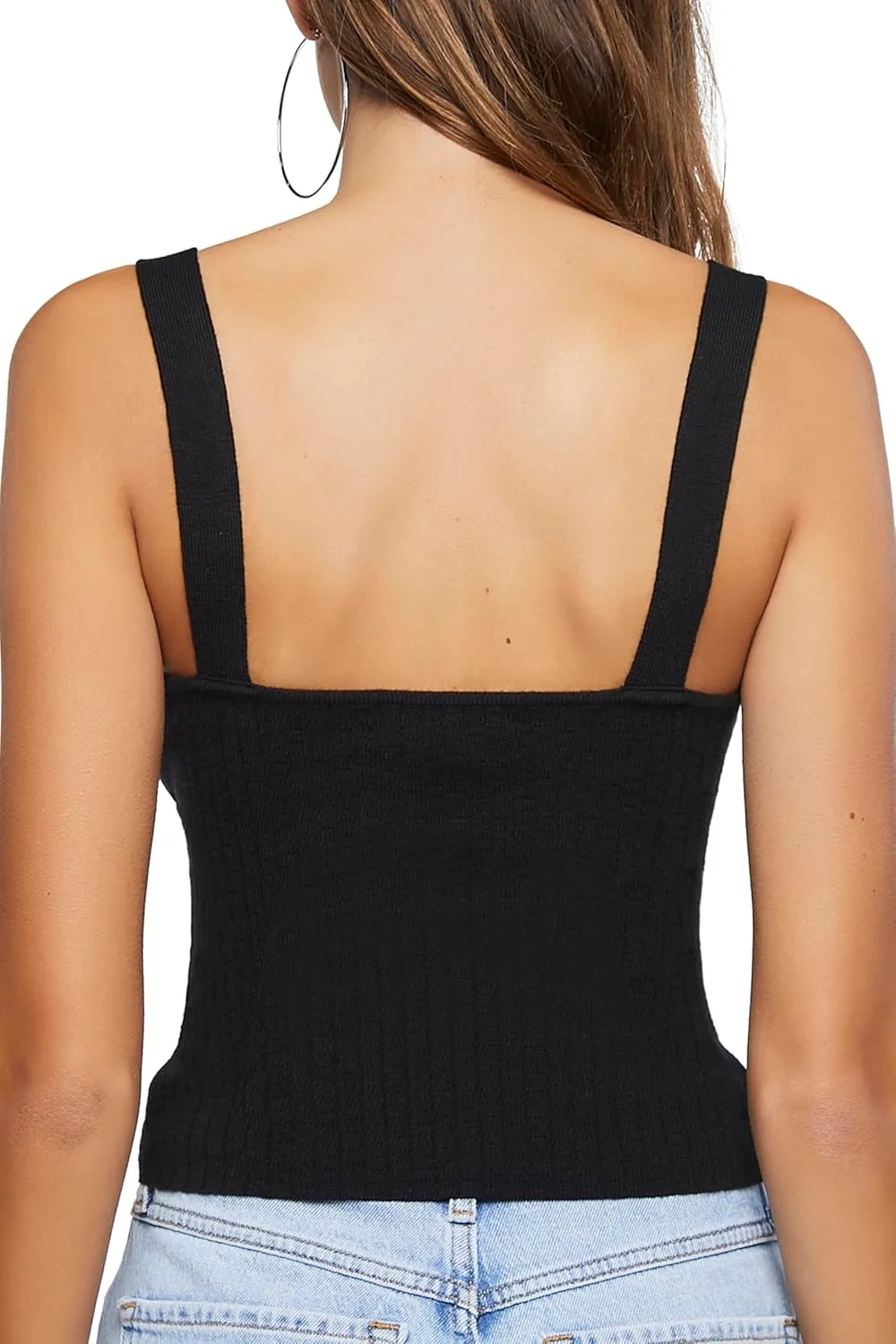 Forever 21 Women's Ribbed Sweater-Knit Top
