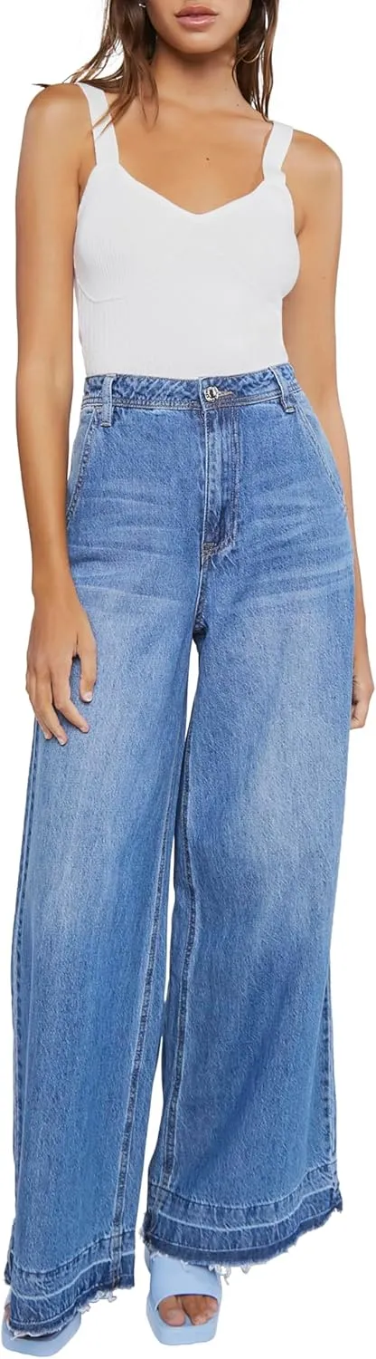 Forever 21 Women's Ribbed Sweater-Knit Top