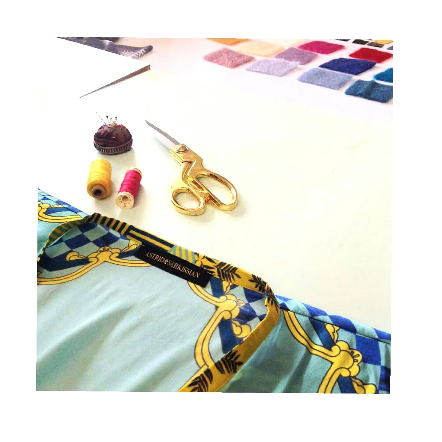 FORME ROSE-BLUE COVER-UP