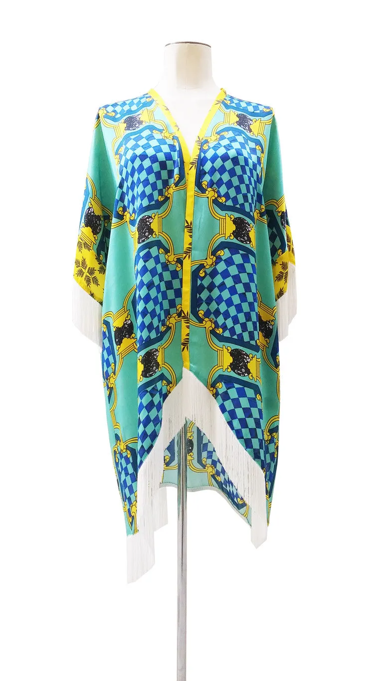 FORME ROSE-BLUE COVER-UP