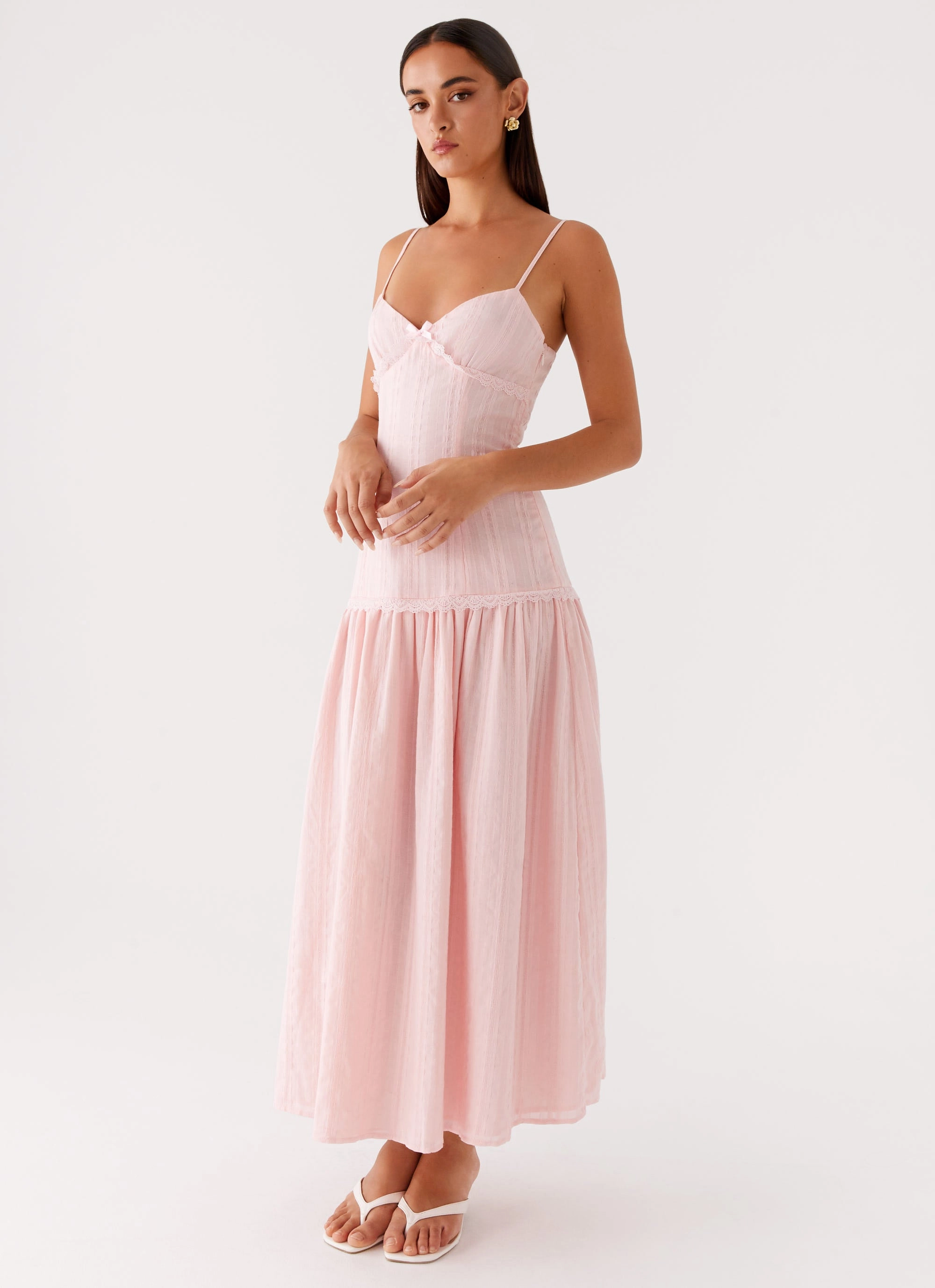 Found You Midi Dress - Pink Perfect Fit