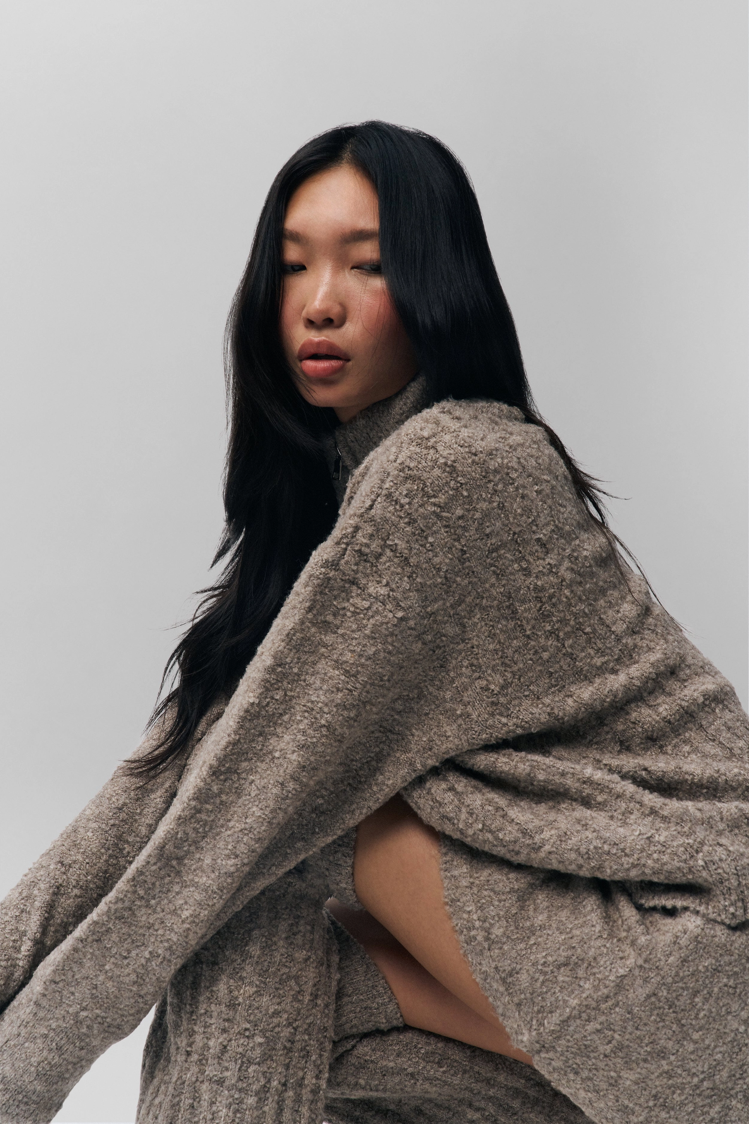 NonRestrictive Cut Mila Zip Up