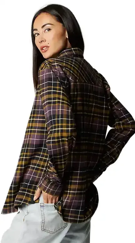 Fox Foxlover Stretch Flannel Womens Shirt
